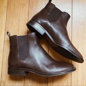 Micheal Kors Brown Booties